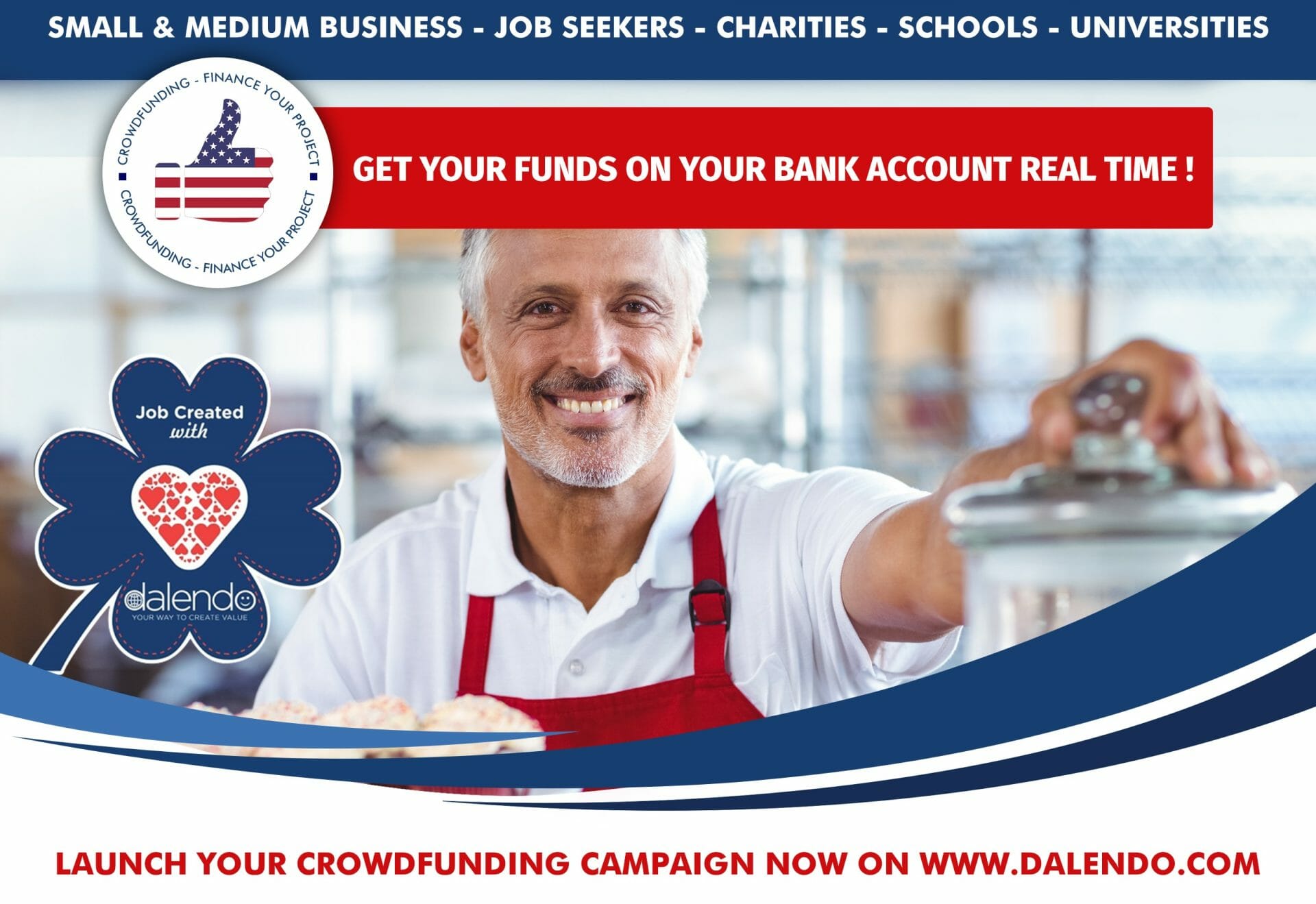 DALENDO supports restaurant to fundraise