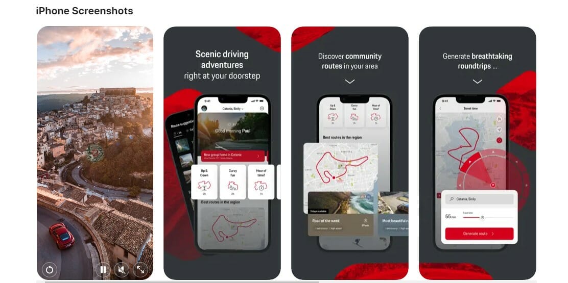 Luxury car manufacturer Porsches Roads by Porsche App Undergoes Overhaul