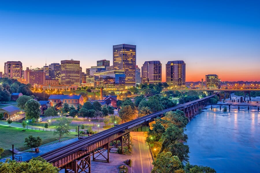 acquisition of IMVA, Richmond and Charlottesville, Virginia